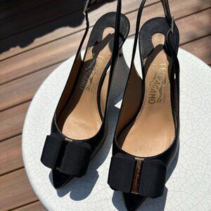 Salvatore Ferragamo "Mimi" slingback pumps